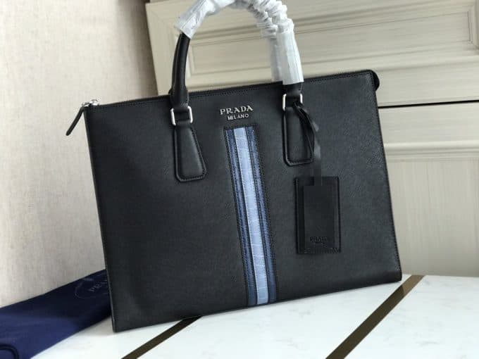プラダバッグコピー 大人気2021新品 PRADA メンズ ブリーフケース - 画像 (3)