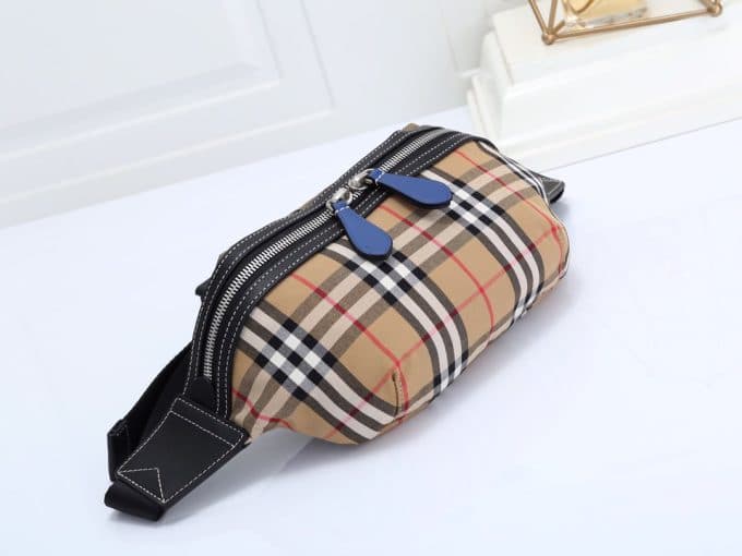 バーバリーバッグコピー 大人気2021新品 BURBERRY 男女兼用 ウエストポーチ - 画像 (4)