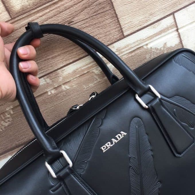 プラダバッグコピー 定番人気2021新品 PRADA メンズ ブリーフケース - 画像 (4)