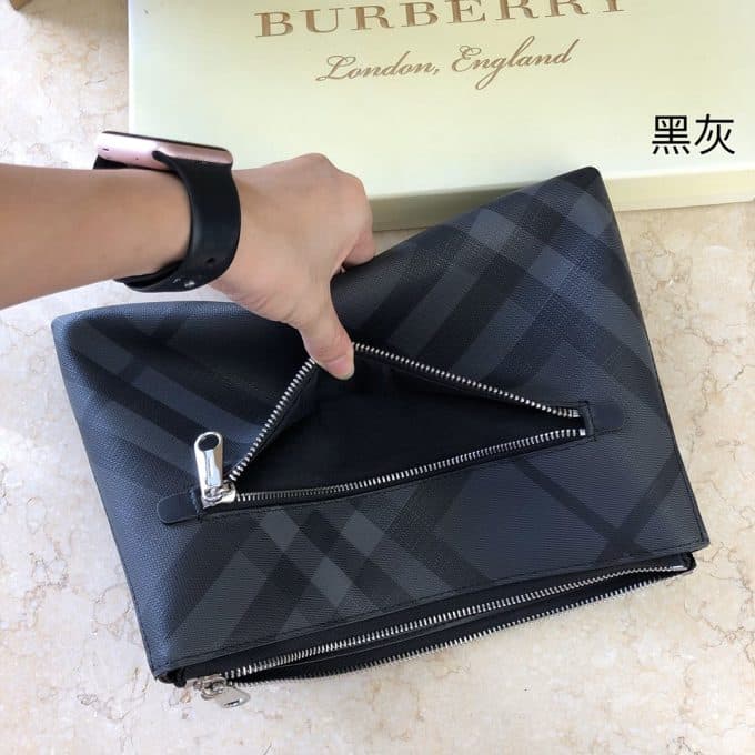 バーバリーバッグコピー 2021新品注目度NO.1 BURBERRY メンズ セカンドバッグ - 画像 (8)