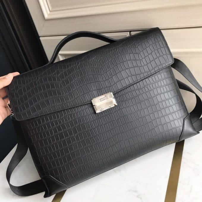 高品質モンブランバッグコピー 大人気2021新品 Montblancメンズ ブリーフケース - 画像 (7)