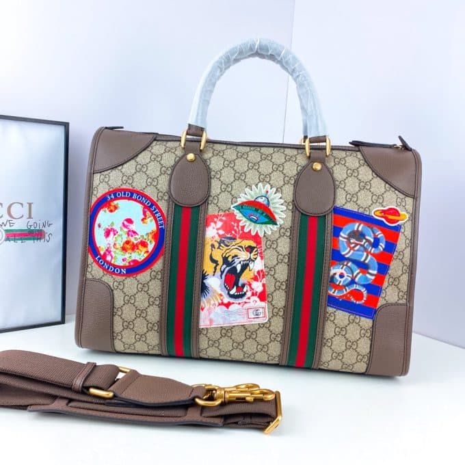 高品質 グッチバッグコピー 2021新品注目度NO.1 GUCCI 男女兼用 ボストンバッグ - 画像 (3)