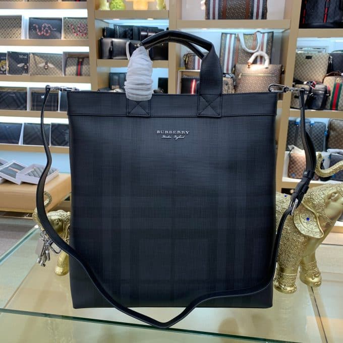 バーバリーバッグコピー 定番人気2021新品 BURBERRY メンズ トートバッグ - 画像 (9)