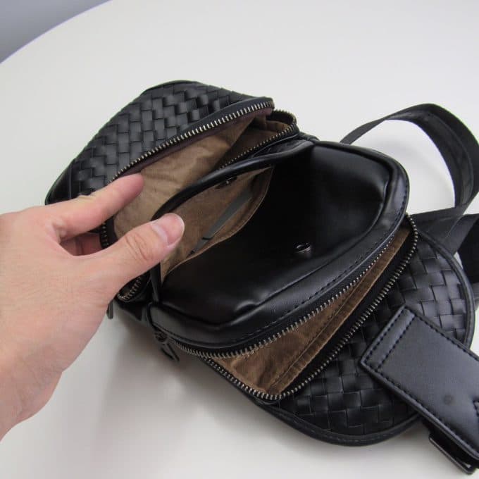 ボッテガヴェネタバッグコピー 定番人気2021新品 Bottega Veneta メンズ ボディバッグ - 画像 (9)