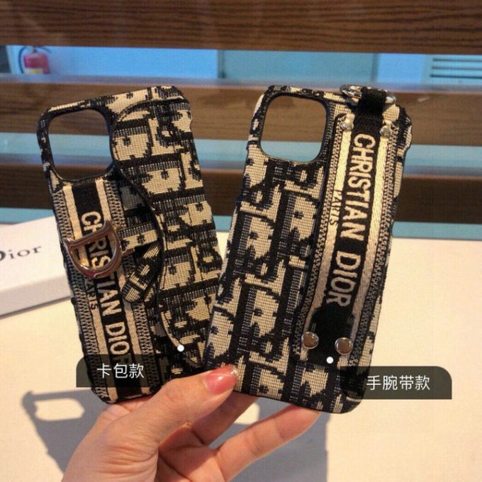クリスチャンディオール CHRISTIAN DIOR 2025年最新入荷 スマートフォンケース カード入れ iphone用カバー 携帯ケース