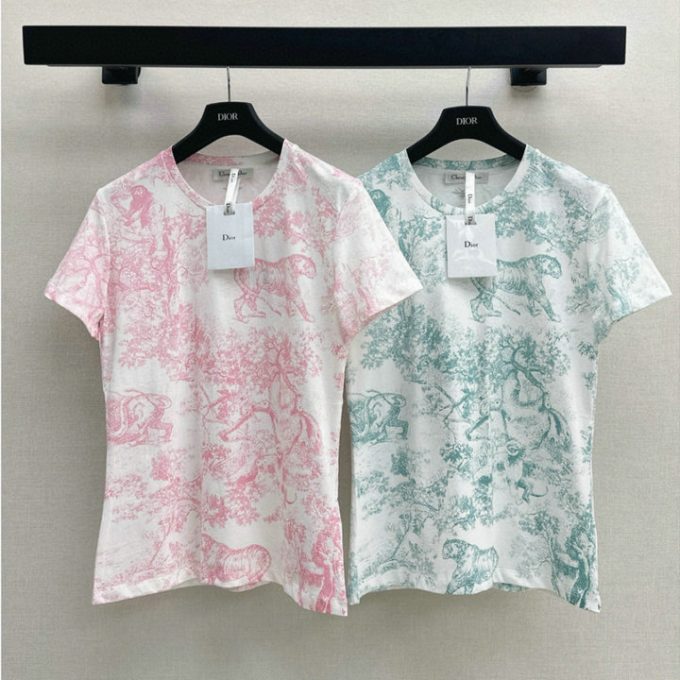 クリスチャンディオール 2025新作 CHRISTIAN DIOR ディオリビエラ Tシャツ 半袖 クルーネック