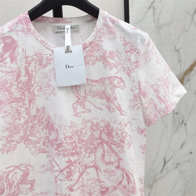 クリスチャンディオール 2025新作 CHRISTIAN DIOR ディオリビエラ Tシャツ 半袖 クルーネック - 画像 (11)