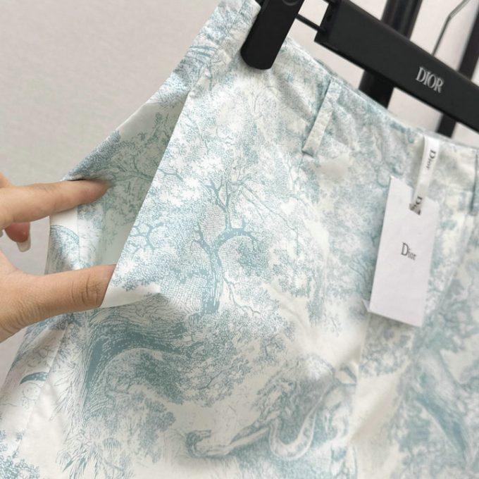 クリスチャンディオール パンツ 2025年 CHRISTIAN DIOR ディオリビエラ ショートパンツ コットン レディース - 画像 (9)
