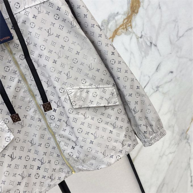 ルイヴィトン モノグラム フーデッドパーカ 2025年 LOUISVUITTON ジップジャケット ロングスリーブ レディース - 画像 (7)
