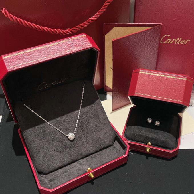 CARTIER カルティエ 2025年 ダムール ネックレス スモールモデル イヤリング ピアス レディース ジェリー - 画像 (2)