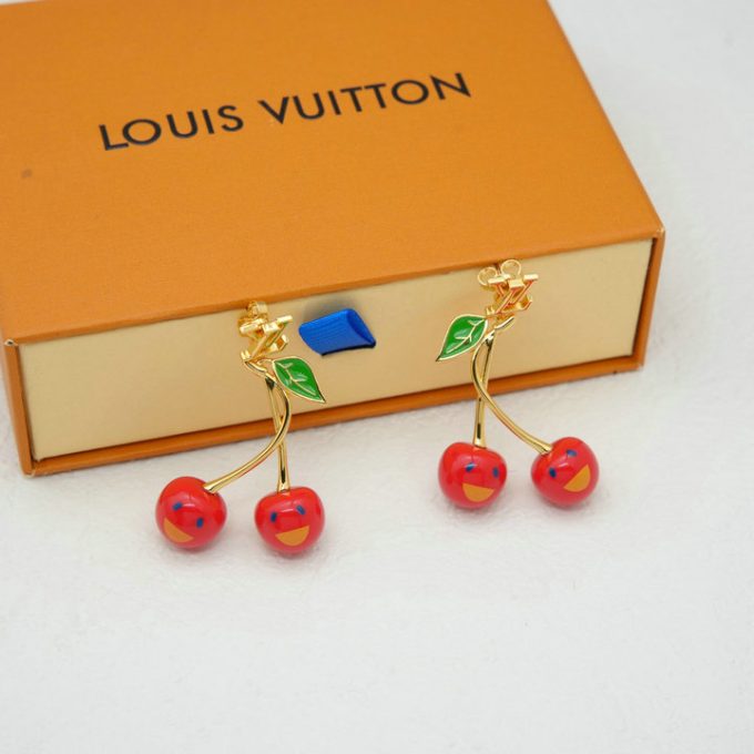 ルイヴィトン LOUISVUITTON 2025年 LV TM ピアス チェリー イヤリング ジュエリー