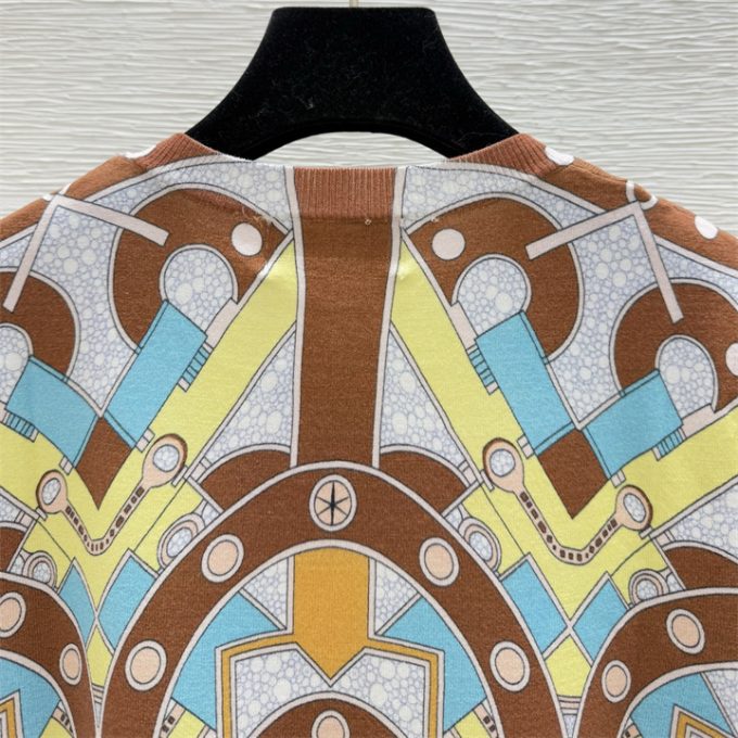 エルメス Tシャツ 2025年 HERMES コットンジャージー ショートスリーブ クルーネック 半袖 レディース - 画像 (6)