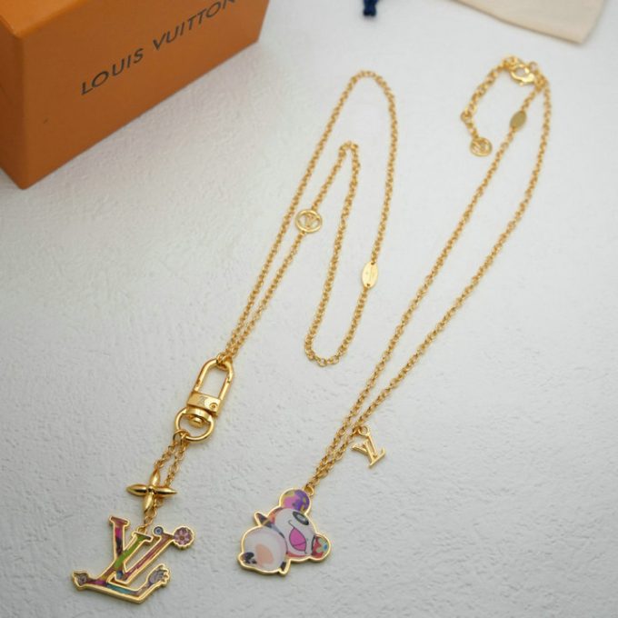 LOUISVUITTON ルイヴィトン 2025年 ロングチェーン ネックレス レディース ジェリー アクセサリー - 画像 (3)