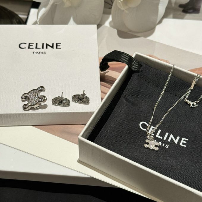 CELINE セリーヌ 2025年新作 ネックレス ピアス ヘアピン レディース ジェリー