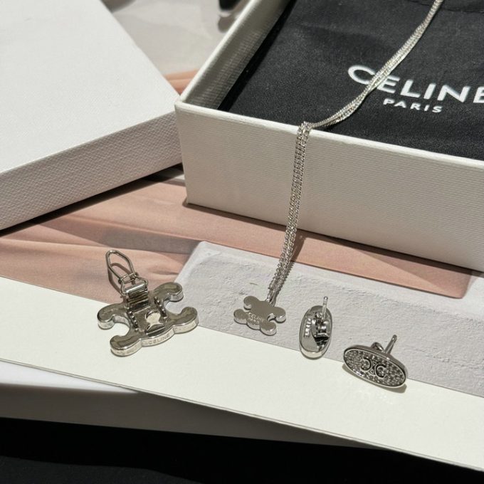 CELINE セリーヌ 2025年新作 ネックレス ピアス ヘアピン レディース ジェリー - 画像 (3)