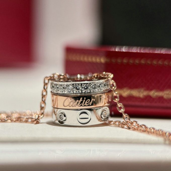 CARTIER カルティエ 2025年新作 love ネックレス レディース アクセサリー - 画像 (8)