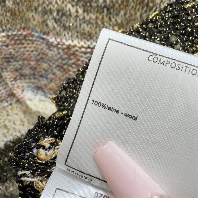シャネル ニットシャツ 2025年 CHANEL ストライプ ショートスリーブ セーター レディース - 画像 (9)