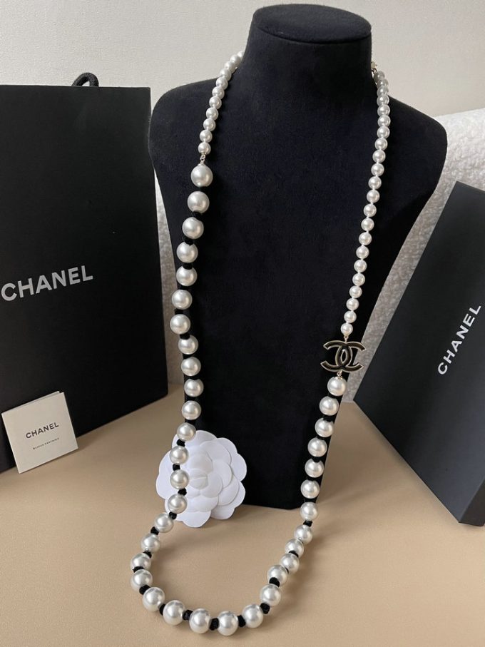 CHANEL シャネル 2025年 ロングチェーン ネックレス レディース ジェリー