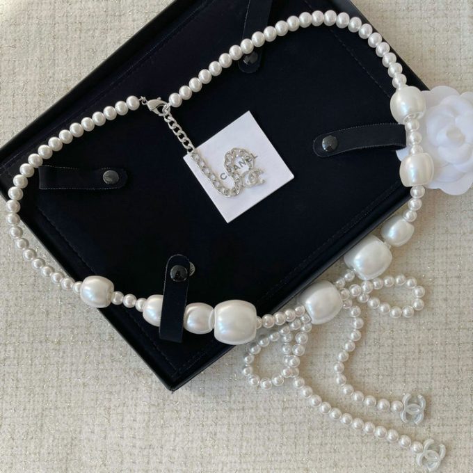 CHANEL シャネル 2025年 ロングチェーン ネックレス レディース ジェリー