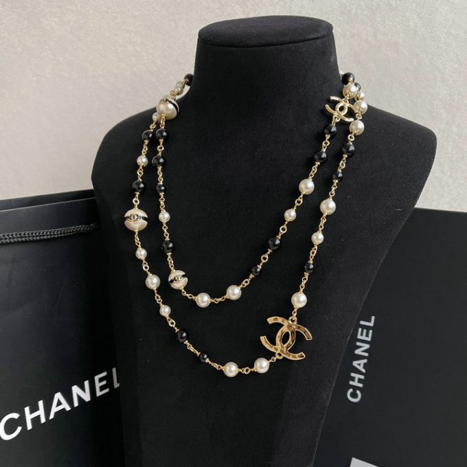CHANEL シャネル 2025年 ロングチェーン ネックレス レディース ジェリー