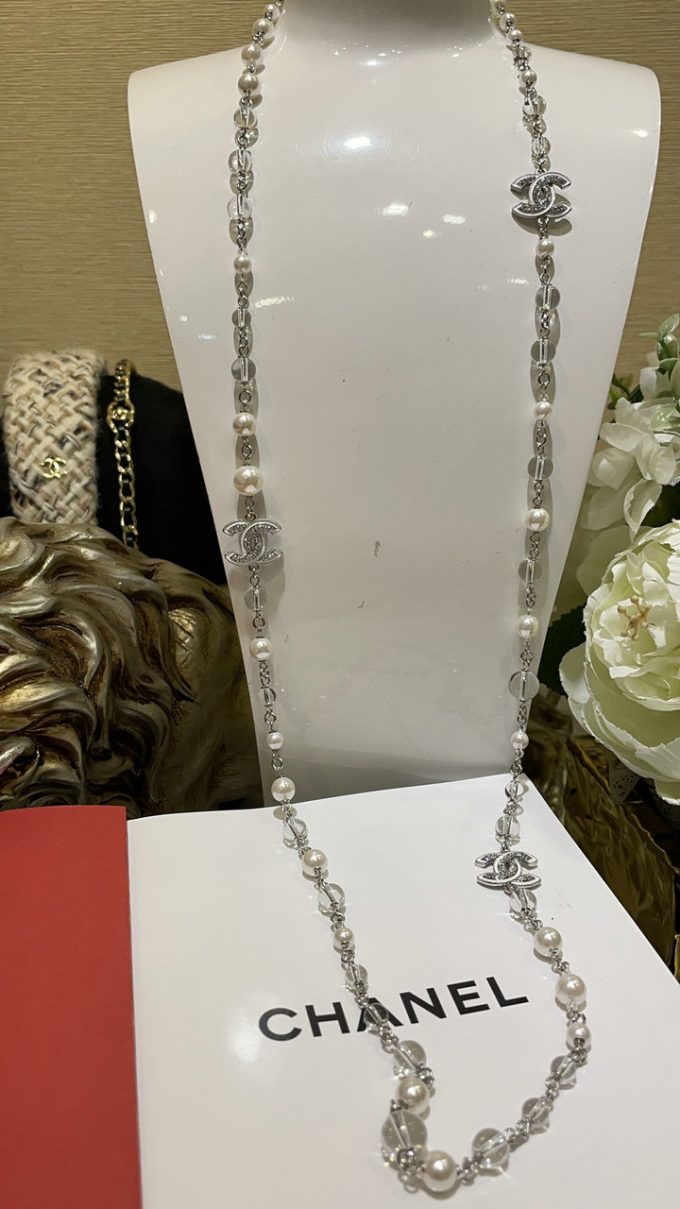 CHANEL シャネル 2025年 ロングチェーン ネックレス ピアス レディース ジェリー アクセサリー - 画像 (3)