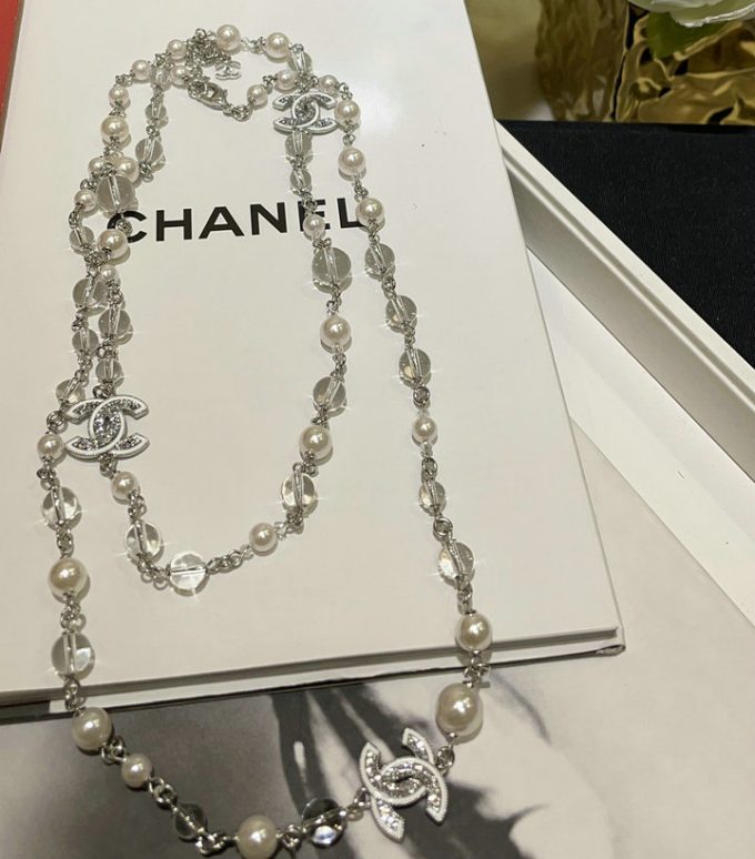 CHANEL シャネル 2025年 ロングチェーン ネックレス ピアス レディース ジェリー アクセサリー - 画像 (7)