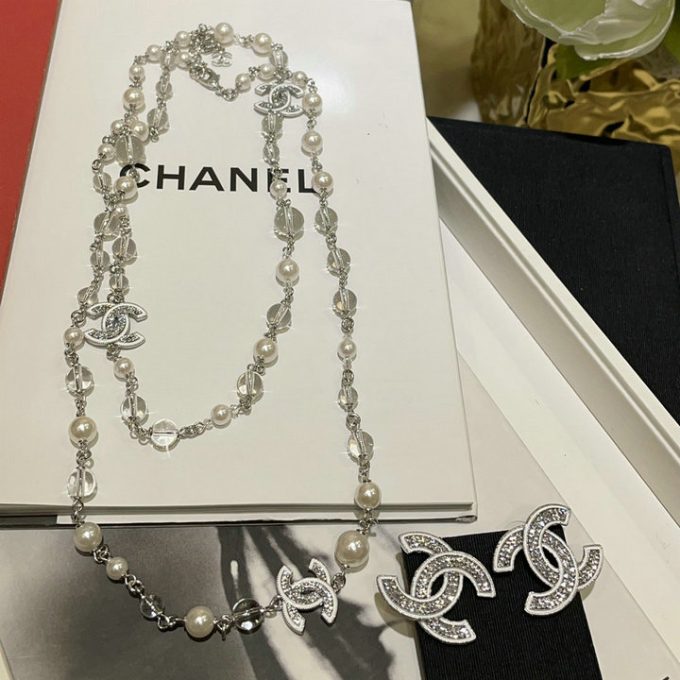 CHANEL シャネル 2025年 ロングチェーン ネックレス ピアス レディース ジェリー アクセサリー - 画像 (6)
