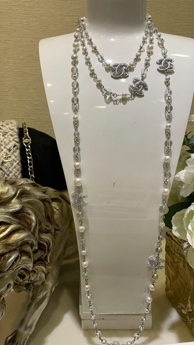 CHANEL シャネル 2025年 ロングチェーン ネックレス ピアス レディース ジェリー アクセサリー - 画像 (4)