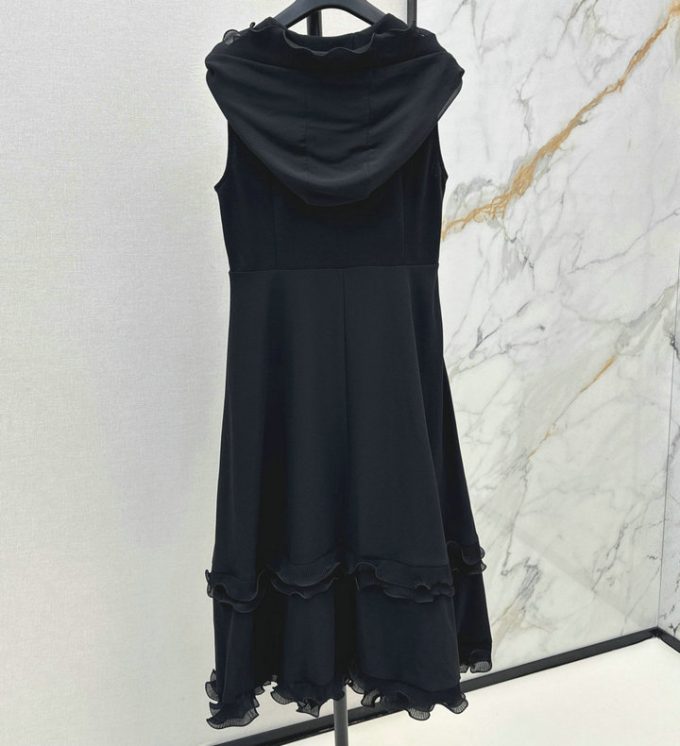 クリスチャンディオール ドレス 2025年 CHRISTIAN DIOR フード付き ベストワンピース レディース - 画像 (3)