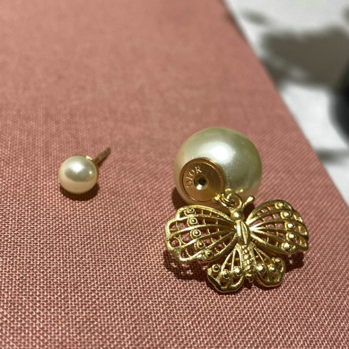 クリスチャンディオール 2025年 ちょう ピアス CHRISTIAN DIOR イヤリング ジュエリー - 画像 (6)