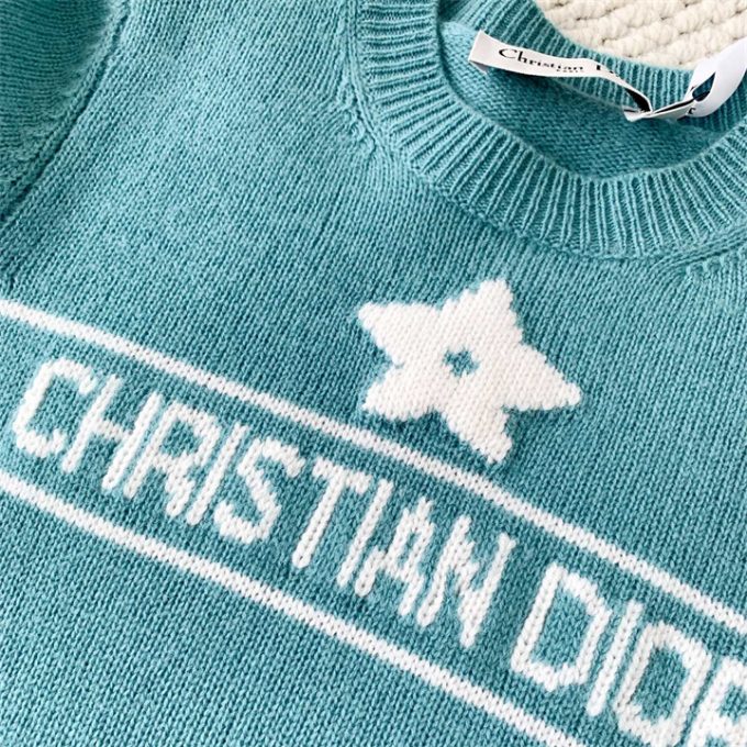 クリスチャンディオール ニットシャツ 2025年 DIOR ショートスリーブ セーター レディース - 画像 (4)