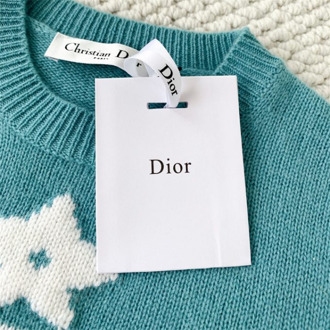 クリスチャンディオール ニットシャツ 2025年 DIOR ショートスリーブ セーター レディース - 画像 (6)