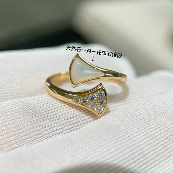 ブルガリ リング 2025年 BVLGARI ディーヴァ ドリーム 指輪 レディース ジュエリー - 画像 (6)