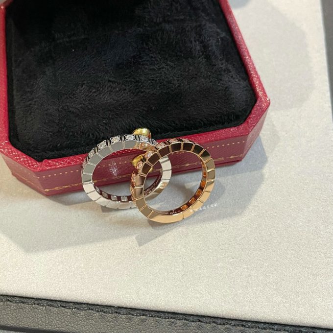 カルティエ カップル リング 2025年 CARTIER マイヨン イエローゴールド パンテール ウェディング 指輪 ギフト - 画像 (4)
