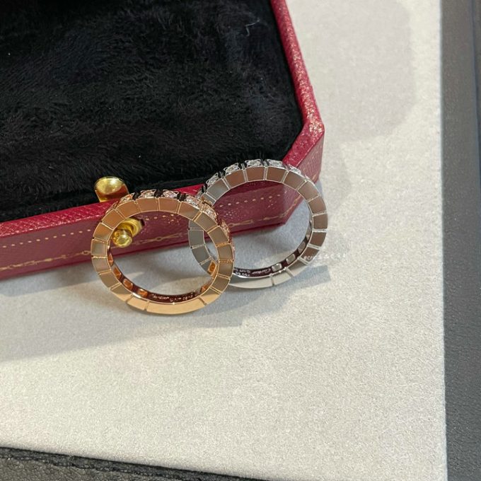 カルティエ カップル リング 2025年 CARTIER マイヨン イエローゴールド パンテール ウェディング 指輪 ギフト - 画像 (8)