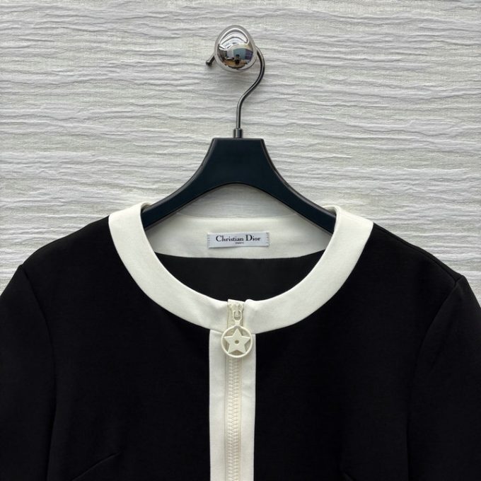 クリスチャンディオール ドレス 2025年 CHRISTIAN DIOR ショートワンピース 半袖 クルーネック レディース - 画像 (3)