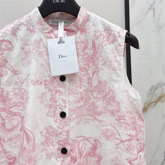 クリスチャンディオール ドレス 2025年 DIOR ディオリビエラ ストレート ラッフル ワンピース レディース - 画像 (4)