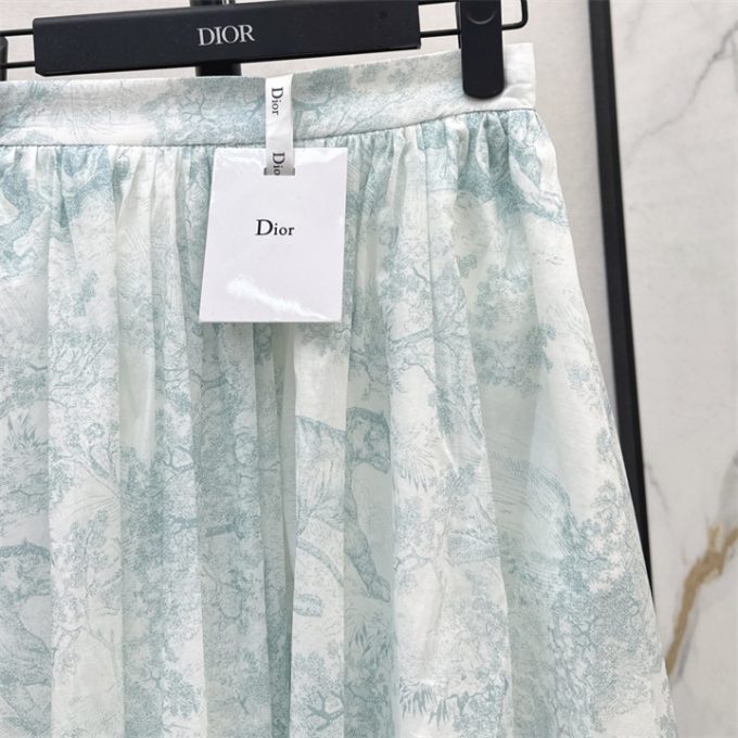 クリスチャンディオール DIOR 2025年 ディオリビエラ フレア スカート レディース - 画像 (4)