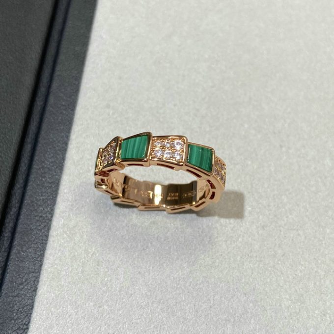 ブルガリ リング 2025年 BVLGARI セルペンティ ウェディング 指輪 フルパヴェダイヤモンド ジェリー - 画像 (7)