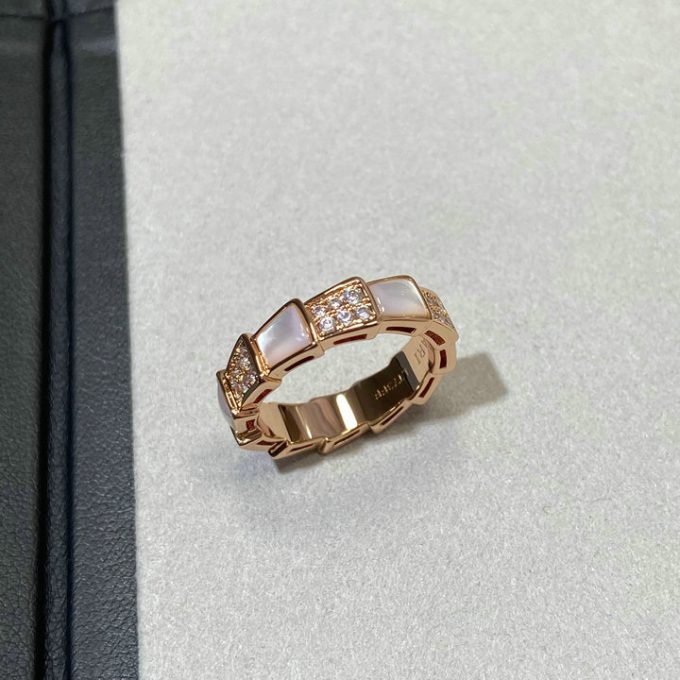ブルガリ リング 2025年 BVLGARI セルペンティ ウェディング 指輪 フルパヴェダイヤモンド ジェリー - 画像 (5)
