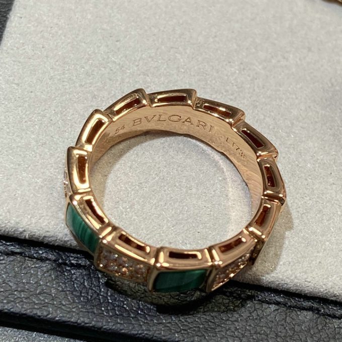 ブルガリ リング 2025年 BVLGARI セルペンティ ウェディング 指輪 フルパヴェダイヤモンド ジェリー - 画像 (8)