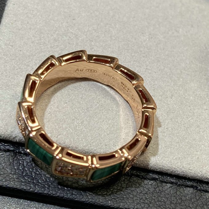 ブルガリ リング 2025年 BVLGARI セルペンティ ウェディング 指輪 フルパヴェダイヤモンド ジェリー - 画像 (9)