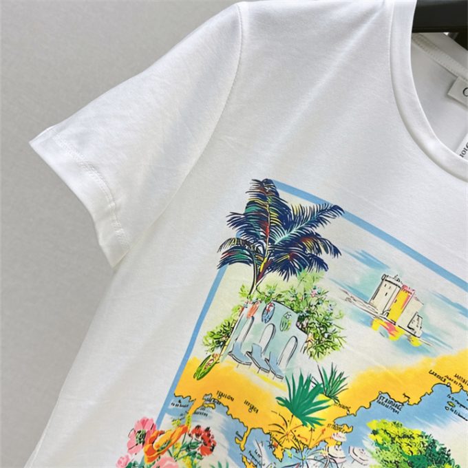 クリスチャンディオール Tシャツ 2025年 DIOR ショートスリーブ コットンジャージー 半袖 クルーネック レディース - 画像 (7)