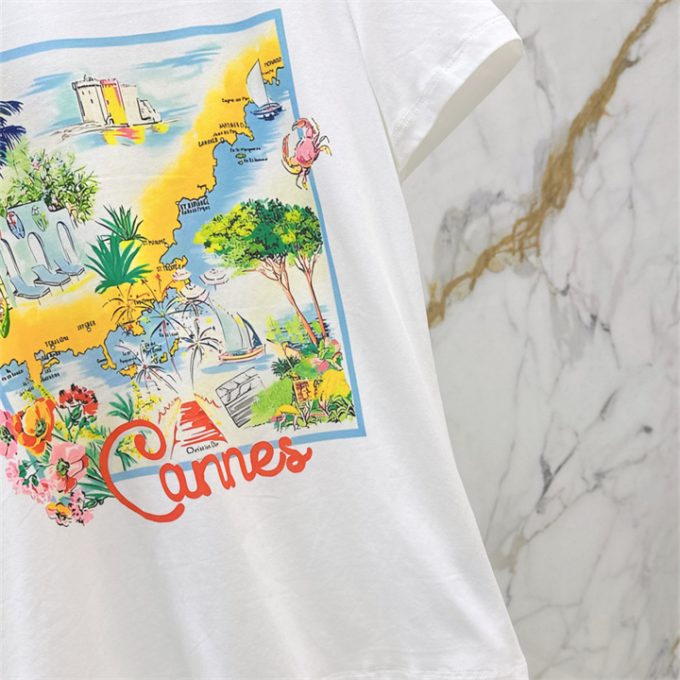 クリスチャンディオール Tシャツ 2025年 DIOR ショートスリーブ コットンジャージー 半袖 クルーネック レディース - 画像 (6)