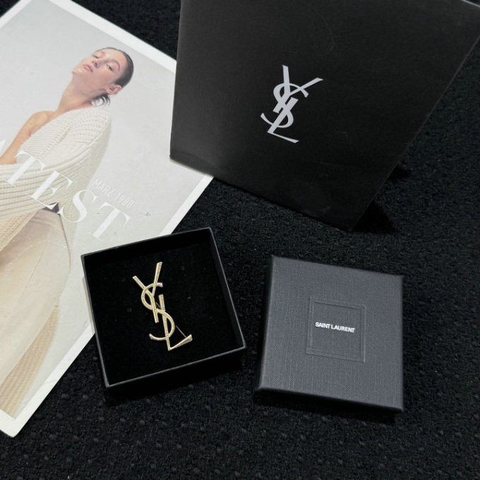 Saint laurent YSL イヴサンローラン 2025年 ブローチ レディース ジェリー アクセサリー - 画像 (2)