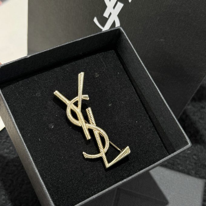 Saint laurent YSL イヴサンローラン 2025年 ブローチ レディース ジェリー アクセサリー