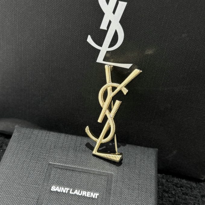 Saint laurent YSL イヴサンローラン 2025年 ブローチ レディース ジェリー アクセサリー - 画像 (4)