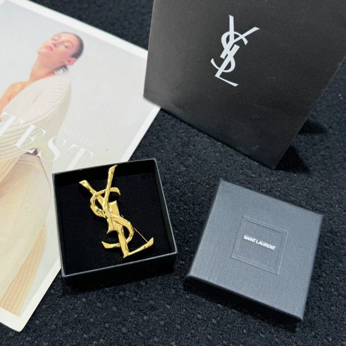 イヴサンローラン 2025年 Saint laurent YSL ブローチ レディース ジェリー アクセサリー - 画像 (2)