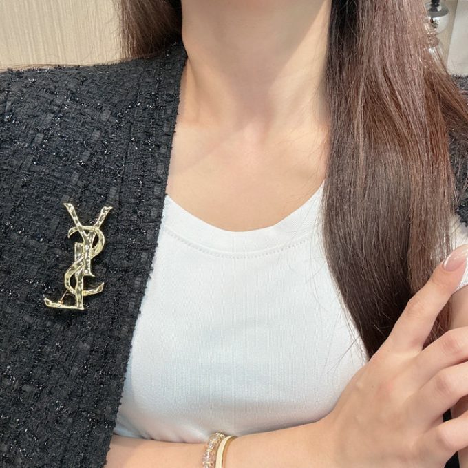 イヴサンローラン 2025年 Saint laurent YSL ブローチ レディース ジェリー アクセサリー - 画像 (9)