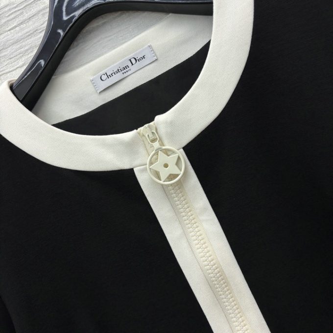 クリスチャンディオール ドレス 2025年 CHRISTIAN DIOR ショートワンピース 半袖 クルーネック レディース - 画像 (5)